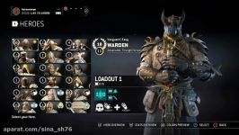 For Honor SEASON 4 WARDEN GEAR and SET WEAPONS