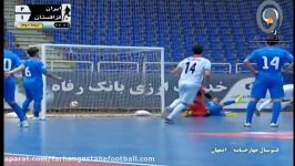 خلاصه بازی فوتسال ایران 2 – 1 قزاقستان