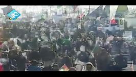 راهپیمایی عظیم حسینی  اربعین  ورودی کربلا  92