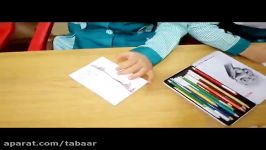 درست کردن کتاب قصه توسط نوآموزان کلاس خانم احمدی