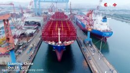 China Launches 20000 TEU Container Ship