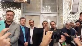 سخنرانی تند وتیز احمدی نژاد علیه برادران لاریجانی