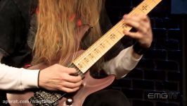 نوازندگی فوق العاده Jeff Loomis پیکاپ EMG