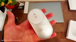 Xiaomi Mi Portable Mouse Unbox  ماوس بیسیم شیائومی