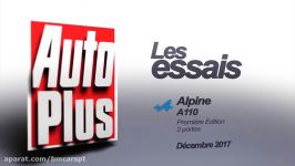 Essai Alpine A110 Première Edition 2017