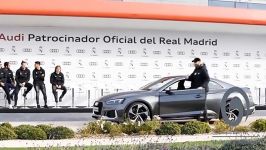 مراسم اهدای خودروی آئودی به بازیکنان رئال مادرید