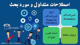 اصطلاحات متداول مورد بحث ویپ voip