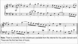 RCM Piano 2015 Grade 6 List A No.2 Kirnberger Les Carillons Sheet Music