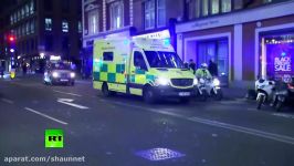 People running from London city centre as Oxford Street station evacuated armed police on the scene