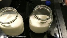 آموزش درست کردن کفیر در خانه  How To Make Homemade Kefir