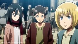 مبارزه تایتانها Attack On titan E1 S02  دوبله فارسی