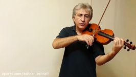 آموزش ویولن 007 درس 3 تا 6 لو ویولن Le Violon