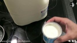 How To Make Yogurt  آموزش درست کردن ماست در سه سوت