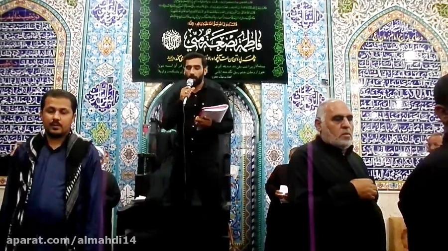 الرادود ملا احمد دیلمی لطمیه عمه من دون البنات جدا حزینه