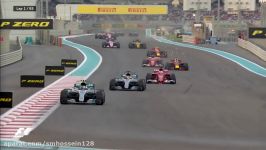 2017 Abu Dhabi Grand Prix Race Highlights