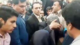 دردل مردمی دکتر احمدی نژاد در حرم حضرت عبدالعظیم