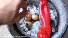 How To Make Smoky Salsa  آموزش درست کردن سالسا طعم دودی