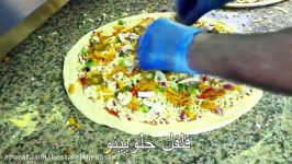 Fastes Pizza Maker in The World  سریع ترین پیتزایی دنیا