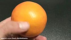 How To Peel An Orange  آسانترین راه پوست کندن پرتقال