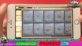 2017 100 Working DomiNations Hack FREE Gold and Crowns  Video Proof AndroidiOS