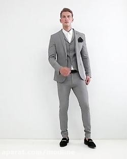 Catwalk کت شلوار مردانه ASOS Suit In Mid Grey