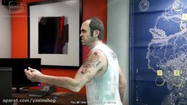 گیم پلی بازی جی تی ای 5 آنلاین  1 GTA Online Heist 4