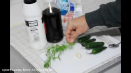 How To Make Pickled Jalapeno  آموزش درست کردن ترشی فلفل