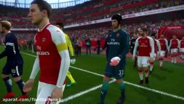 شبیه سازی بازی آرسنال تاتنهام در ورزشگاه امارات PES18