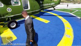 GTA 5 Presidential Mod  Marine One Helicopter Transporting President Trump To A