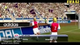 گیم پلی بازی FIFA 94 تا FIFA 17