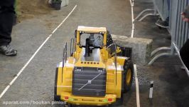 GIGANTIC RC XXXL 120KG VOLVO L350S WHEEL LOADER WITH 80KG WEIGHT Faszination Modellbau 2016