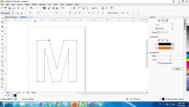 COREL DRAW TUTORIALChanel letter with Macro Dimension 