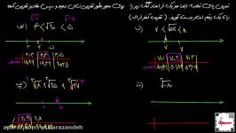 ریاضی دهم مقدار تقریبی رادیکال ها