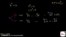 ریاضی دهم ریشه nام اعداد