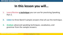 IELTS Speaking Part 3 Technique and Model Answers  Friends