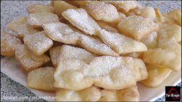 Crunchy Bows Cookies  Ghosh E Feel  گوش فیل  Afghan Cuisine