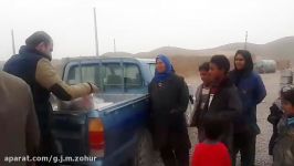 گروه منتظران ظهور توزیع بسته غذایی زمستان1395