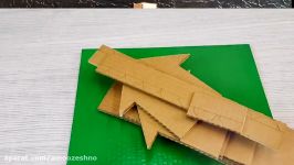 Building cardboard House Garden Villa  Dream house