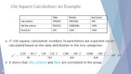 Chi Square Test in Data Integration