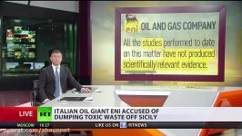 Dangerous Life Italian oil giant accused of dumping toxic waste off Sicily