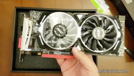 آنباکسینگ کارت گرافیک MSI Radeon RX580 ARMOR 8G OC