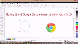 Drawing Chrome logo  CorelDraw