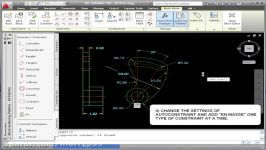 AUTOCAD 2011  BUILDING A 3D DYNAMIC BLOCK USING CONSTRAINTS PARAMETERS AND SURFACES  PART13