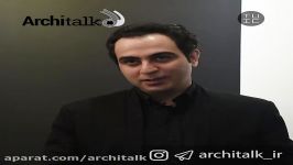 رضا نجفیان چه کسی را معمار نمی داند.