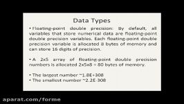 Octave Tutorial 32  Data Storage Part 1 Data Types