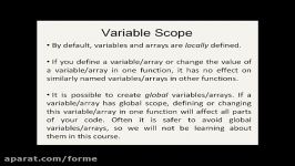 Octave Tutorial 25  User Defined Functions Part 5 Variable Scope