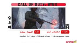 چارت هفتگی انگلستان ششمین صدرنشینی Call of Duty WW2