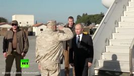 Putin orders withdrawal of Russian troops from Syria during surprise visit to Khmeimim Airbase