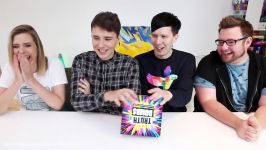 Dan and Phil play TRUTH BOMBS with Tom and Hazel