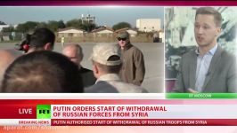 Putin orders start of withdrawal of Russian forces from Syria